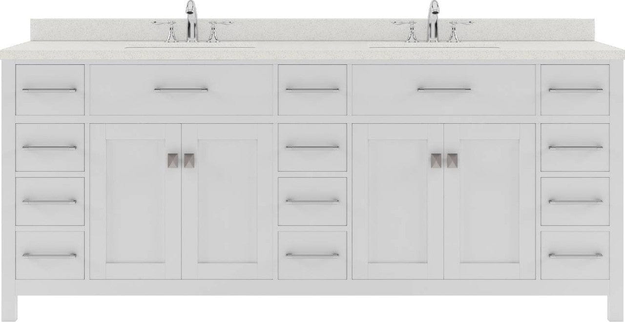 78 inch double sink bathroom vanity