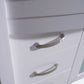 Virtu USA Ava 61" Single Bathroom Vanity Cabinet Set in White w/ Tempered Glass Counter-Top
