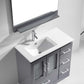 Virtu USA Zola 36 Single Bathroom Vanity Set in Grey