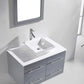 Virtu USA Marsala 35 Single Bathroom Vanity Set in Grey