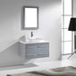 Virtu USA Marsala 35 Single Bathroom Vanity Set in Grey