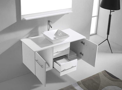 Virtu USA Marsala 48 Single Bathroom Vanity Set in White