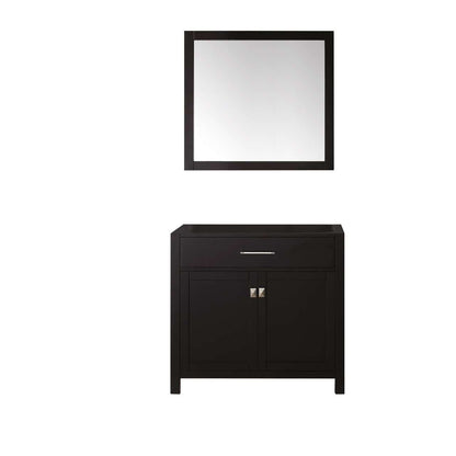 Virtu USA Caroline 36" Bathroom Vanity Cabinet in Espresso