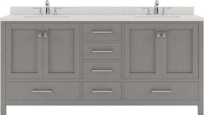 Double Udermount Sink Vanity