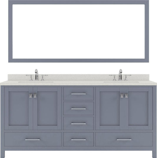 Freestanding Double Sink Vanity Set