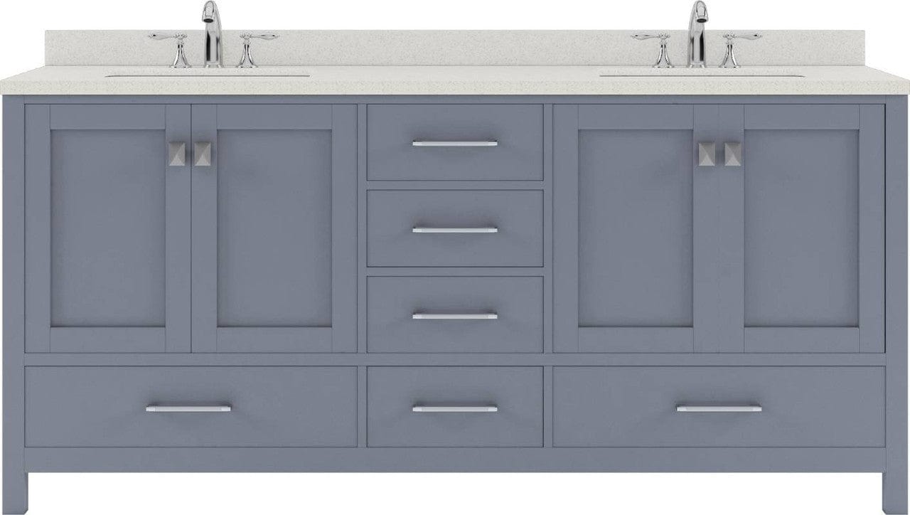 Double Undermount Sink Vanity