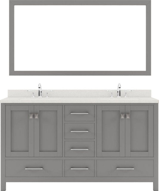 60 inch bathroom vanity set