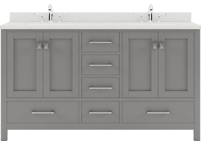 Virtu USA double sink vanity