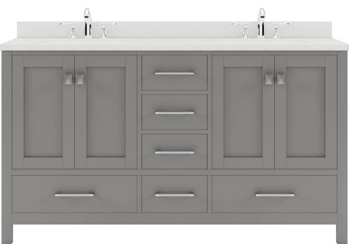 Virtu USA double sink vanity