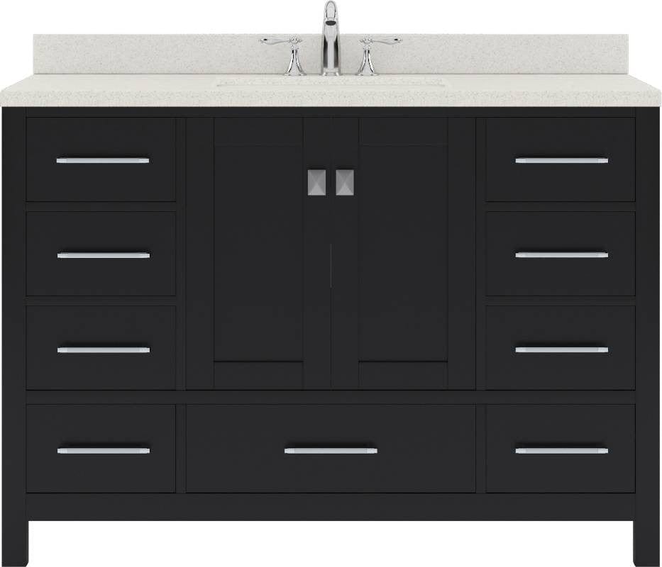 48 inch single sink bathroom vanity