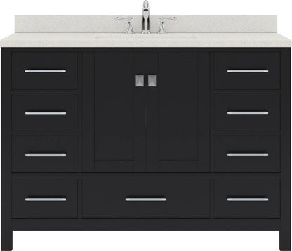 48 inch single sink bathroom vanity