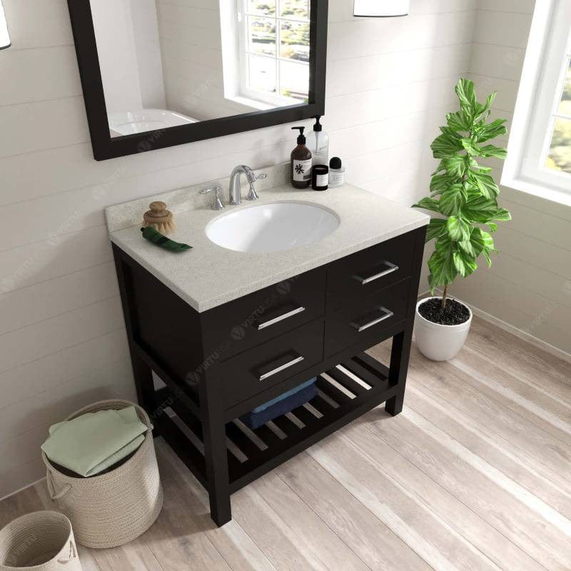 Round Sink Bathroom Vanity