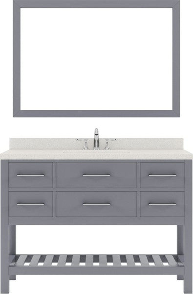 Freestanding bathroom vanity set