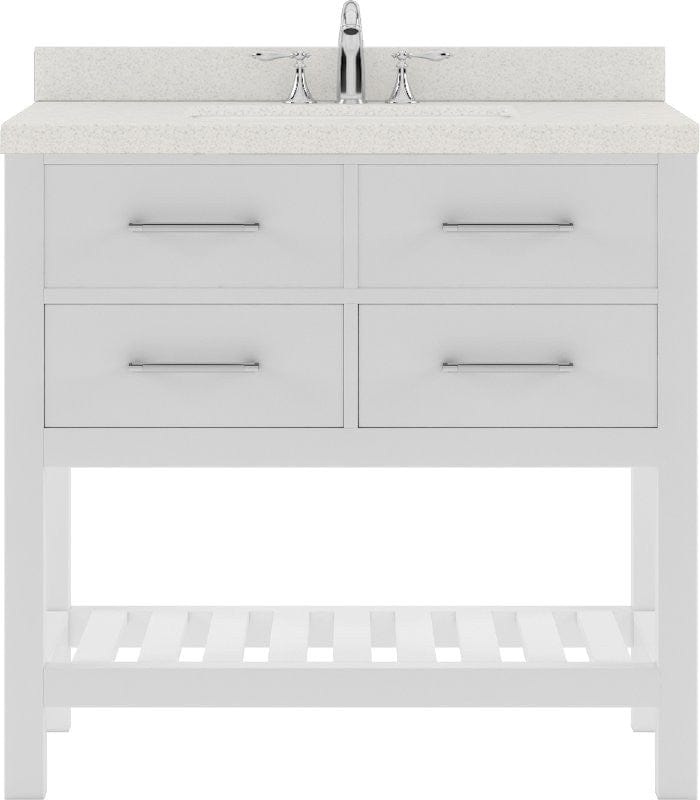 Single Round Sink Vanity 