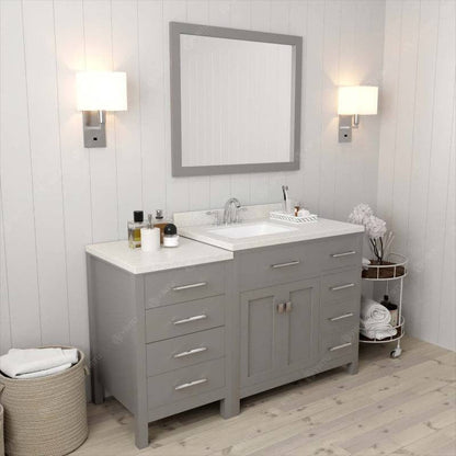 Cashmere Grey freestanding bathroom vanity