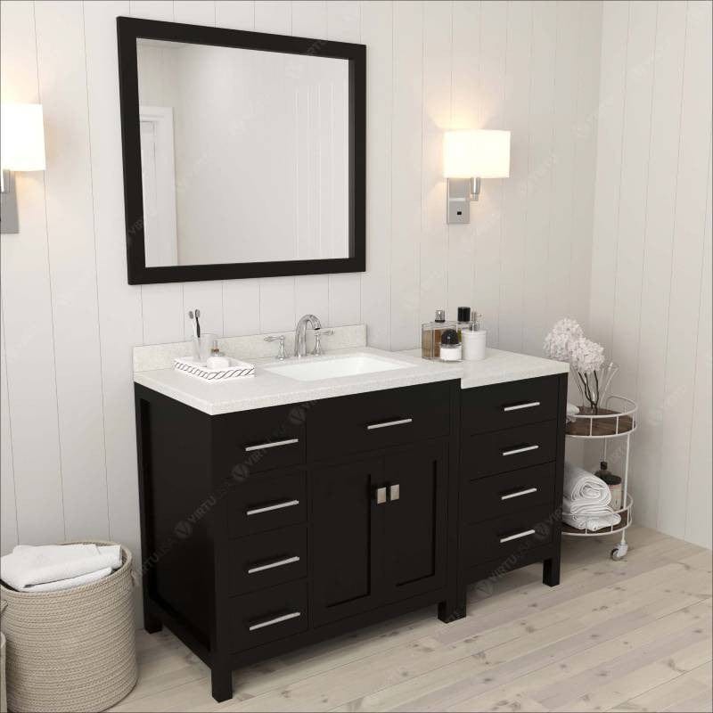 undermount sink vanity