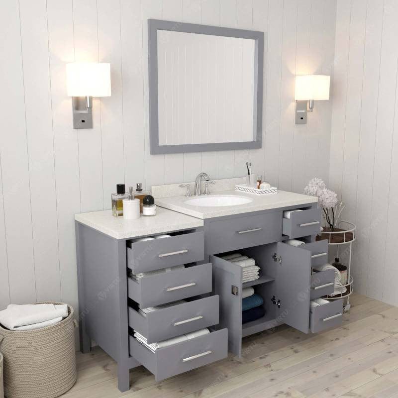 Round Basin Bathroom Vanity