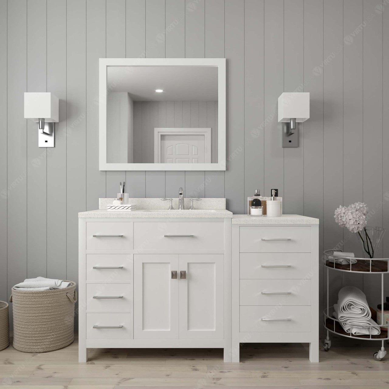 freestanding bathroom vanity