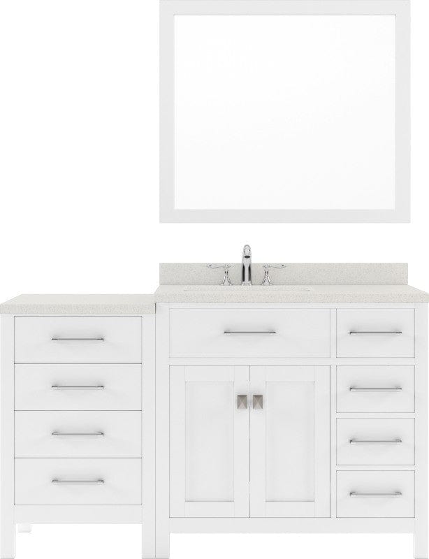 Virtu USA Single Sink  Bathroom Vanity Set