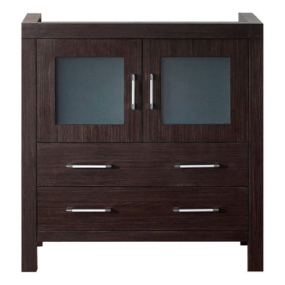 Virtu USA Dior 32 Single Bathroom Vanity Cabinet in Espresso