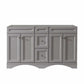 Virtu USA Talisa 60" Cabinet Only in Gray