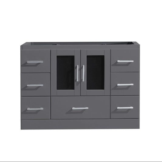 Virtu USA Zola 47" Cabinet Only in Grey