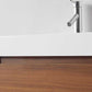 Virtu USA Zuri 24 Single Bathroom Vanity Set in Plum