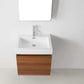 Virtu USA Zuri 24 Single Bathroom Vanity Set in Plum