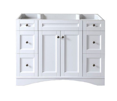 Virtu USA Elise 48" Bathroom Vanity Cabinet in White