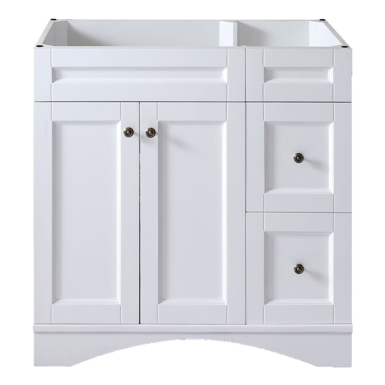 Virtu USA Elise 47" Single Bathroom Vanity Cabinet in White