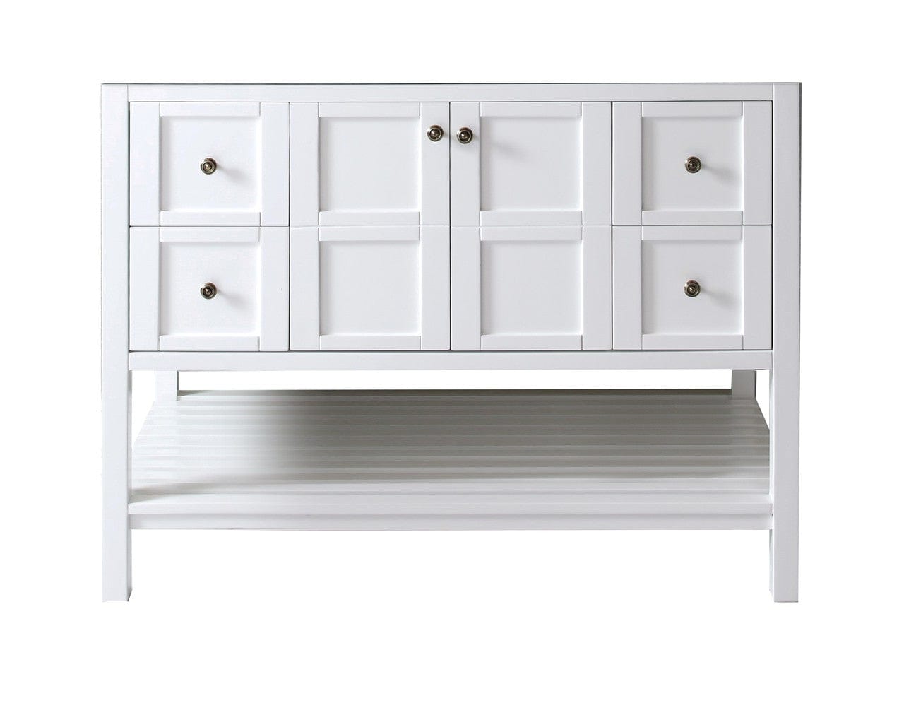 Virtu USA Winterfell 48" Bathroom Vanity Cabinet in White