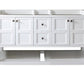 Virtu USA Winterfell 60" Bathroom Vanity Cabinet in White
